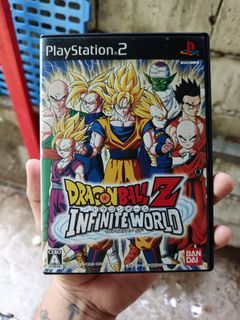 Dragon Ball Z Infinite World PS2 Game + Manual PlayStation 2 Japan NTSC-J
