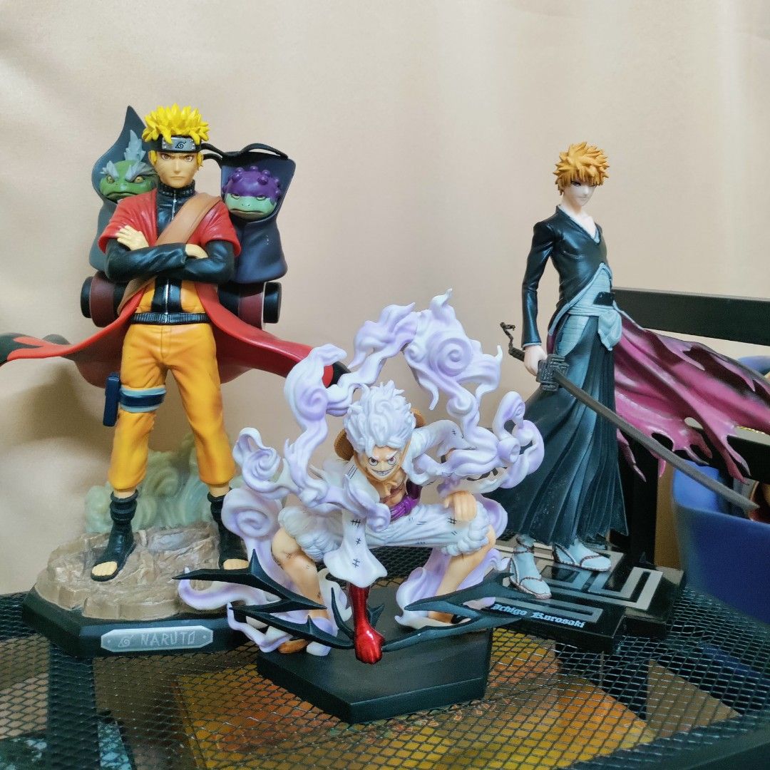 FIGURE BIG THREE (NARUTO/ONE PIECE/BLEACH)