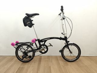 Flamingo London NX7 trifold size 16" folding bike like brompton