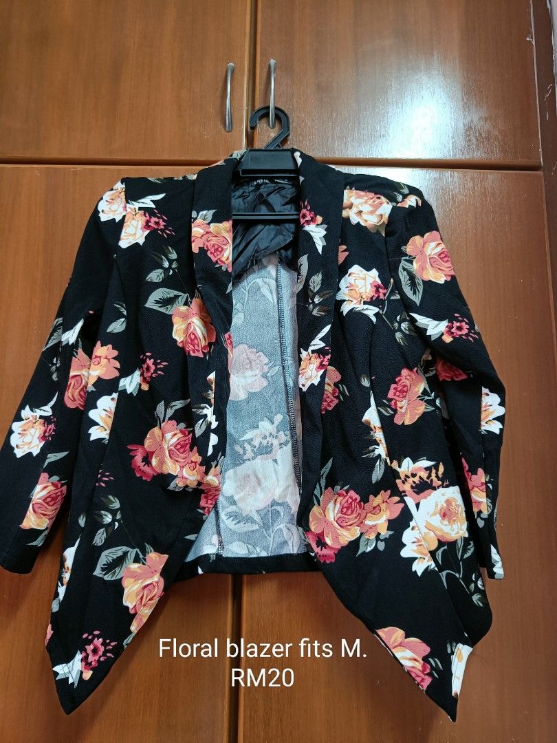Cartonnier floral blazer deals