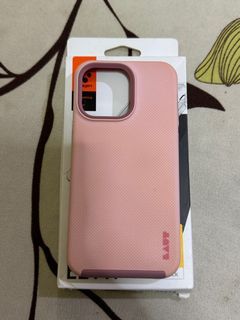 FOR SALE SLIGHTLY USED ORIGINAL LAUF  PALLETE WITH MAGSAFE CASE PINK FOR IPHONE 15 Pro Max, like new.