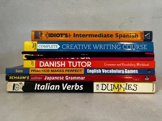 Foreign Language Books (English, Spanish, Japanese, Italian, Danish Books)