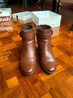 Geox Leather Brown Boots