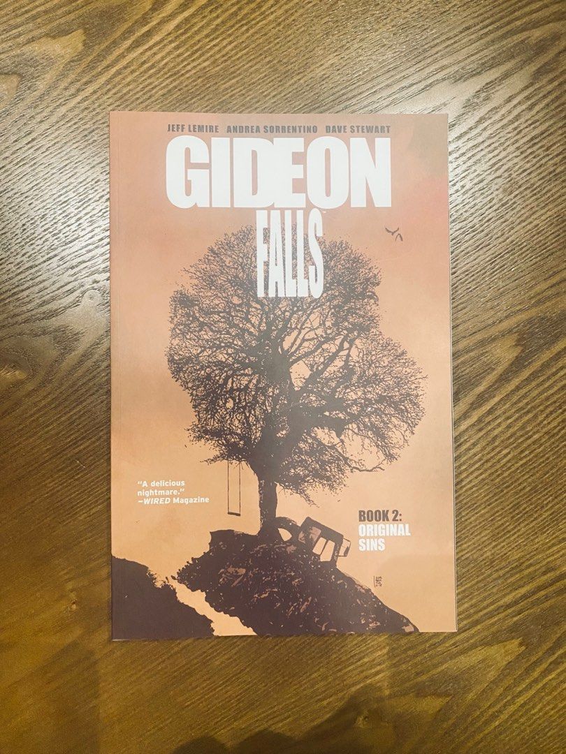 Gideon falls 1-6 (Complete Set) (Category: Storybooks) located in Manila. Submitted by inchob (Listing ID 1305471529, Image 3). Description: Rfs: done reading. Needs more book space. This listing is for a FULL run of Gideon Falls graphic novels, collecting vol 1-6 written by Jeff Lemire and drawn by Andrea Sorrento and released by Image Comics Press. Gideon Falls Volume 1: The Black Barn Gideon Falls Volume 2: Original Sins Gideon Falls Volume 3: