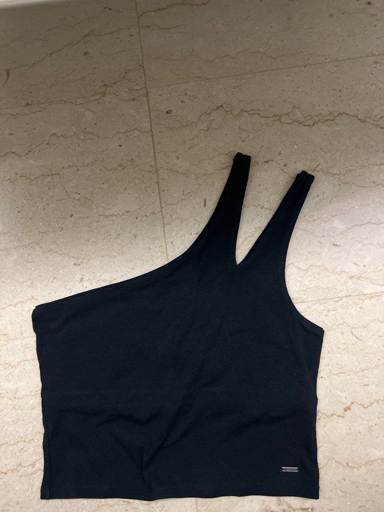 Hollister one shoulder top online
