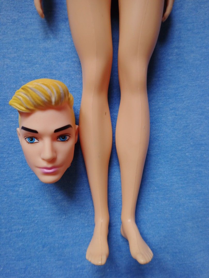 Ken Doll No Clothes 1 Free Head doll Hobbies Toys Toys Games on Carousell