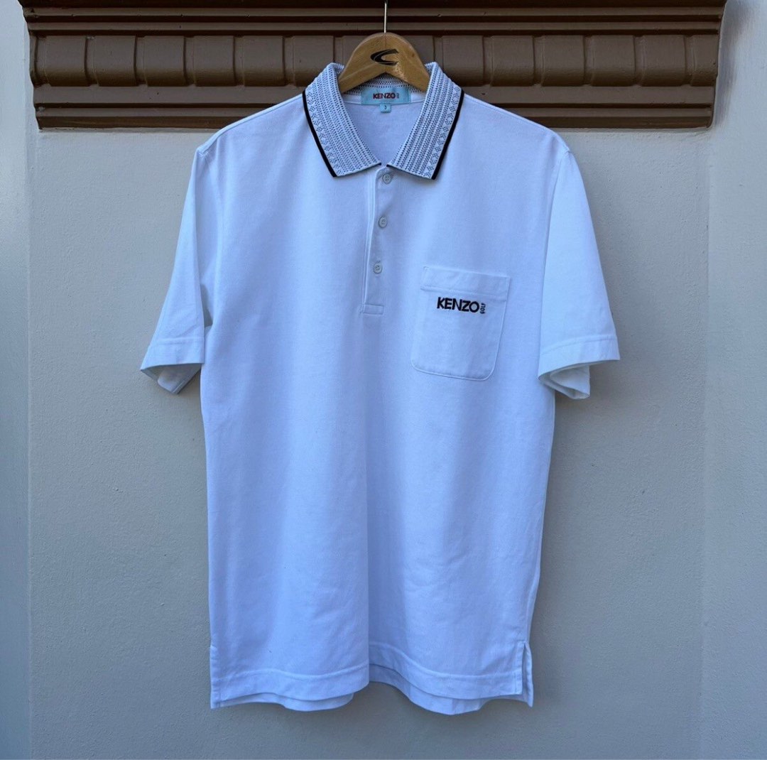 Kenzo Golf Polo Shirt Men s Fashion Tops Sets Tshirts Polo Shirts on Carousell