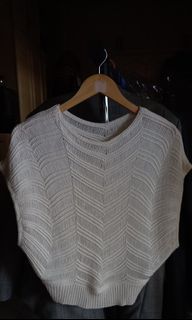 Knitted top or cover up