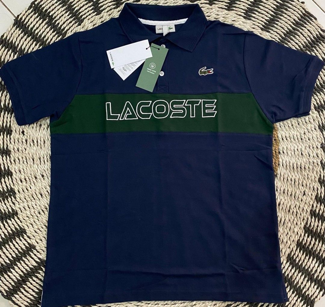 Mens Tshirts Lazada Lacoste Shirt Lacoste Men's Ultra-Dry XXL Logo