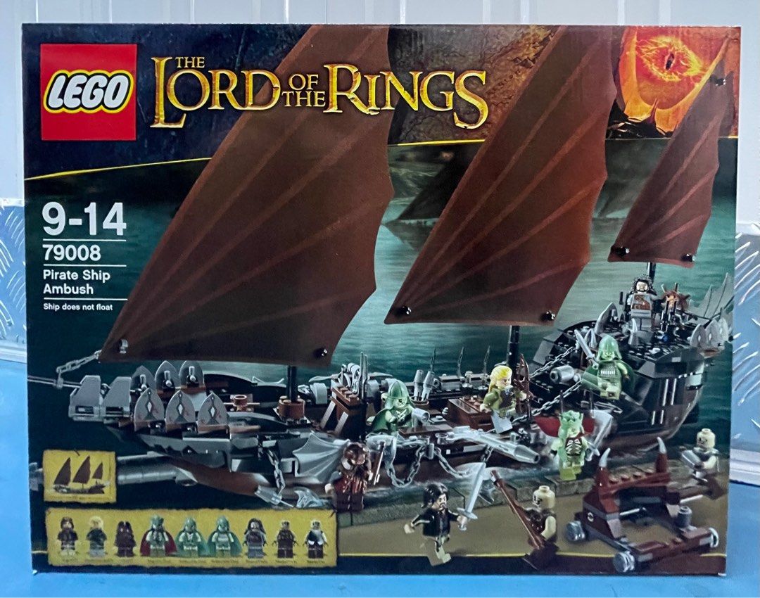 Lego 79008 Pirate Ship Ambush Lord of the Rings Hobbies Toys Toys Games on Carousell