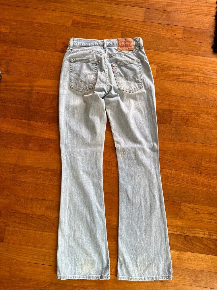 Levis 525 light wash bootcut jeans Men s Fashion Bottoms Jeans on Carousell