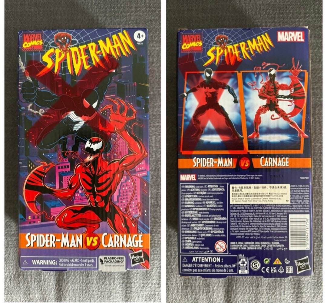 Marvel Legends VHS Spider-man vs Carnage (CARNAGE ONLY)