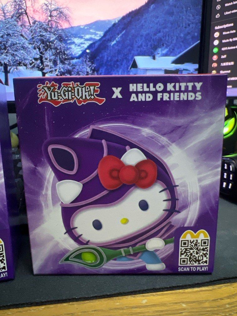 McDonald Happy Meal Toy Yugioh x Hello Kitty and Friends 2024, Hobbies