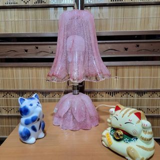 Midcentury Iwata Pink Table Lamp