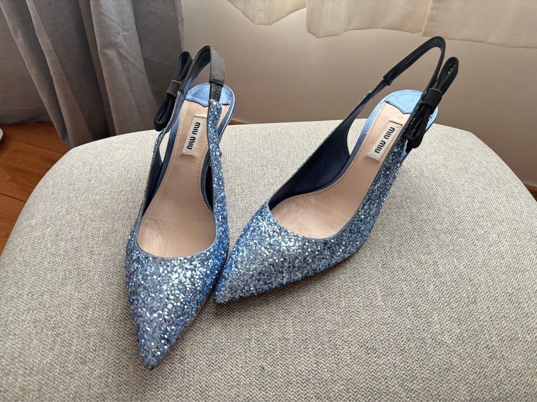 Miu miu slingback pumps outlet