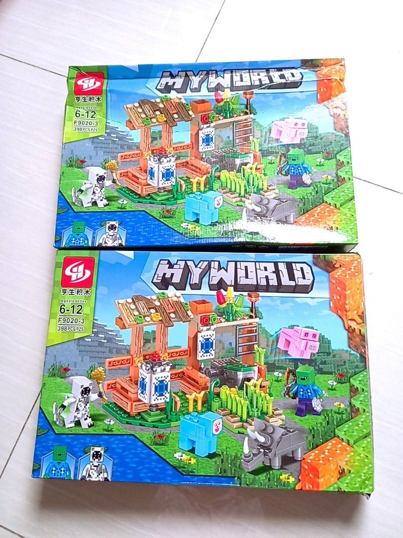 My World Minecraft Lego Bricks