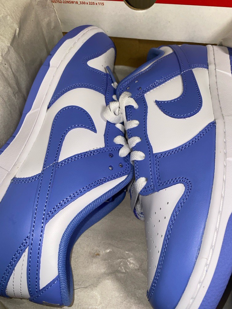 Nike Dunk Low Polar Blue UNC, Men's Fashion, Footwear, Sneakers on
