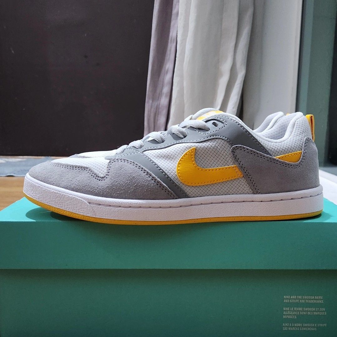 nike sb alleyoop grey yellow