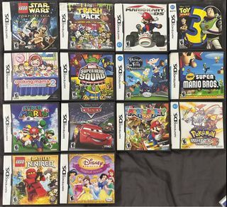 Nintendo DS & 3DS games for 2DS DSi XL