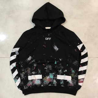 Off white galaxy hoodie