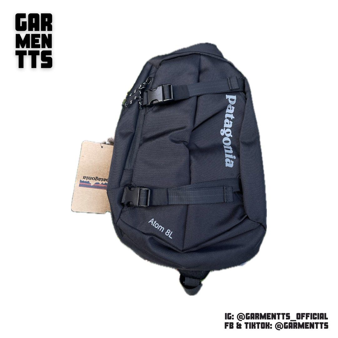 Patagonia Atom 8L Bag (Category: Sling Bags) located in Baao. Submitted by _garmentts (Listing ID 1305311844, Image 2). Description: Patagonia 8L Atom Bag • Many Pockets • High Quality Fabric • It comes with original packaging All our item/product are 100% brand new, you can check our social media accounts for photos and videos. Check our Social Media accounts for more details. FB & Tiktok: @Garmentts IG: Garmentts_official Disclaimer: product co