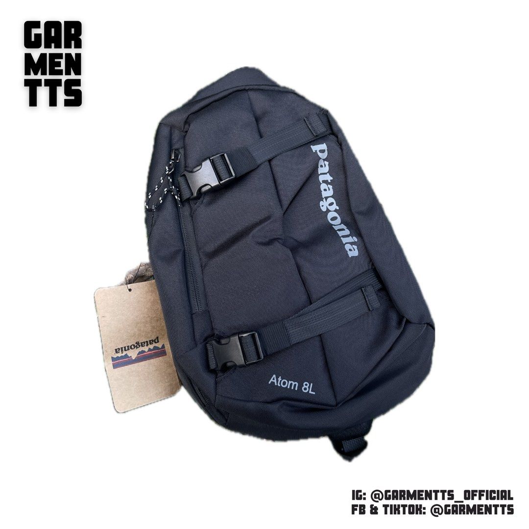 Patagonia Atom 8L Bag (Category: Sling Bags) located in Baao. Submitted by _garmentts (Listing ID 1305311844, Image 3). Description: Patagonia 8L Atom Bag • Many Pockets • High Quality Fabric • It comes with original packaging All our item/product are 100% brand new, you can check our social media accounts for photos and videos. Check our Social Media accounts for more details. FB & Tiktok: @Garmentts IG: Garmentts_official Disclaimer: product co