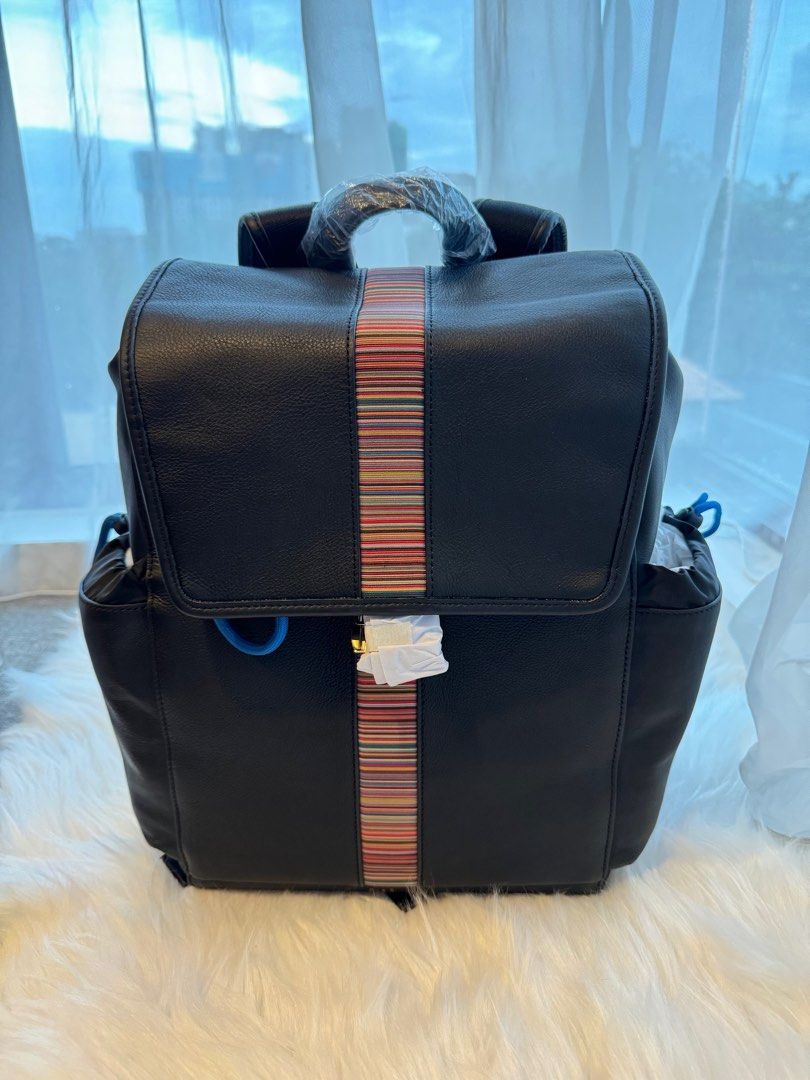 Paul Smith Limited Edition BackPack (Category: Bags & Wallets) located in Kuala Lumpur. Submitted by her.lux.my (Listing ID 1305322687, Image 1). Description: Paul Smith Limited Edition Backpack H43cm X L19cm X W30cm Brand New Comes withDust Bag RP: RM4XXX 🛍️Shop with us : https://linktr.ee/herluxmy .
