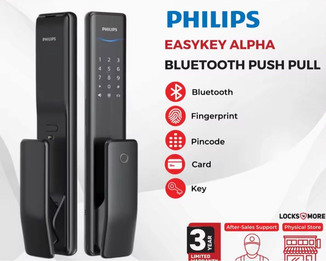 Philips Alpha Digital Finger print Smart Lock, Babies & Kids, Baby ...