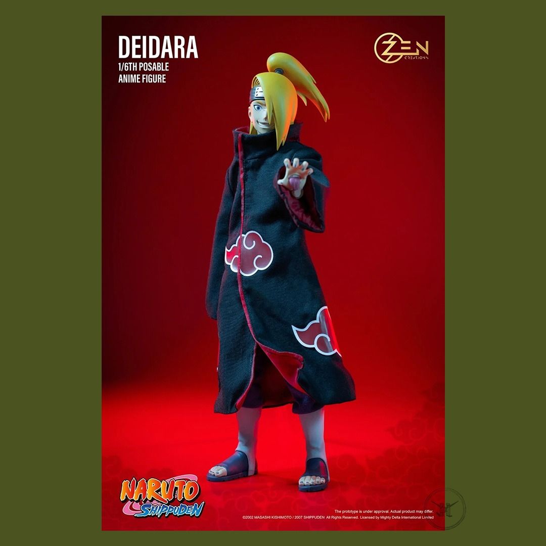 PRE-ORDER!! 1/6 Deidara Poseable Anime Figure - Deluxe/Standard Version, Hobbies & Toys, Toys 
