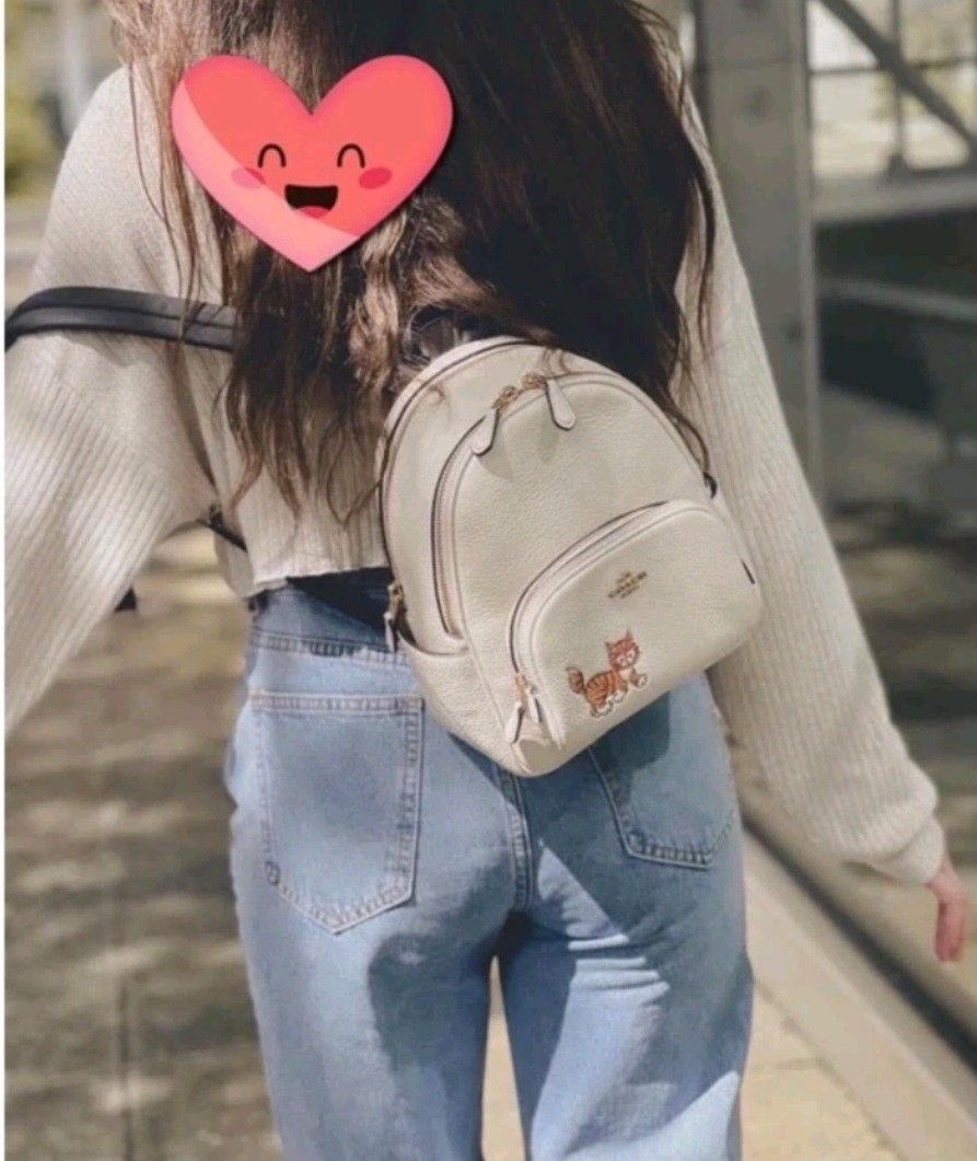 Preorder coach court mini backpack with dancing kittens  display picture 1
