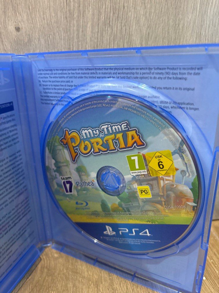 PS4 Game - My time at portia (Category: PlayStation) located in Quezon City. Submitted by balenese (Listing ID 1305375116, Image 3). Description: No issues.