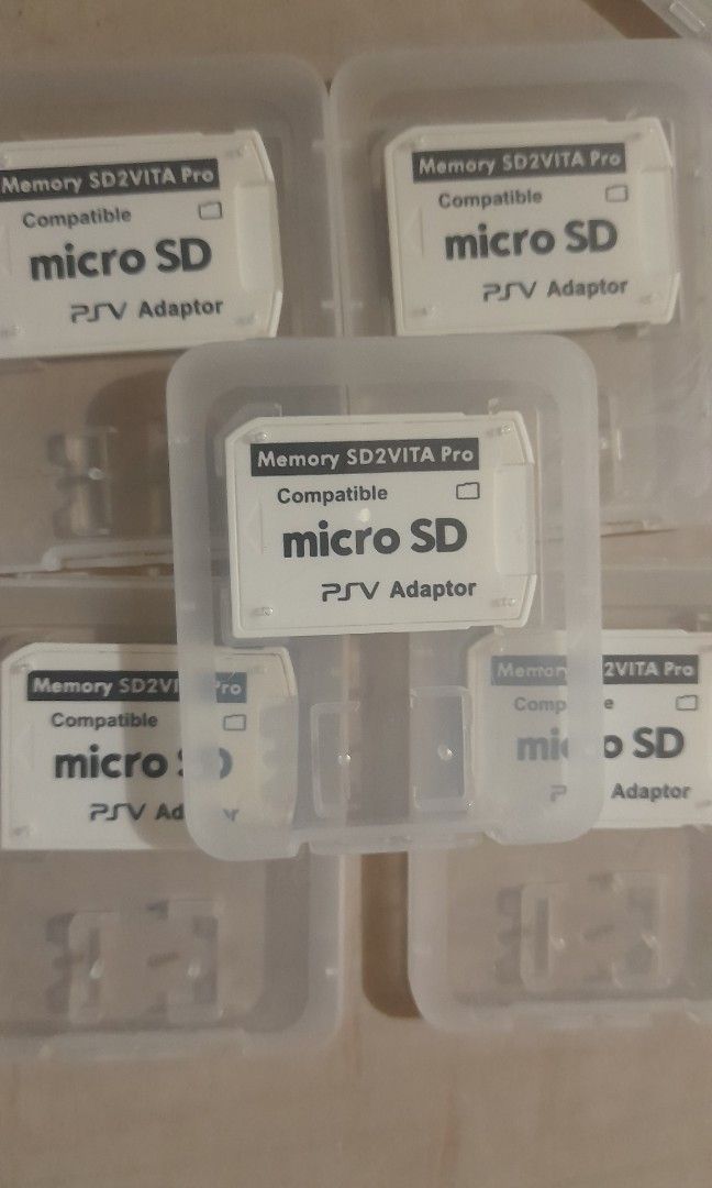 PS VITA SD ADAPTOR MEMORY (Category: Cases & Covers) located in Quezon City. Submitted by hajjasittienor (Listing ID 1305475563, Image 1). Description: BRAND NEW. PS VITA SLIM AC CHARGER.300 PS VITA PHAT AC CHARGER. 300 PS VITA SILICON.230 PS VITA CRYSTAL CASE.230 PS VITA TEMPERD GLASS.250 PS VITA THUM GRIP.150 ......PWEDE COD ......PWEDE PICK UP AVIDA TOWER NEW MANILA COL BONNY SERRANO AVE QUEZON CITY.
