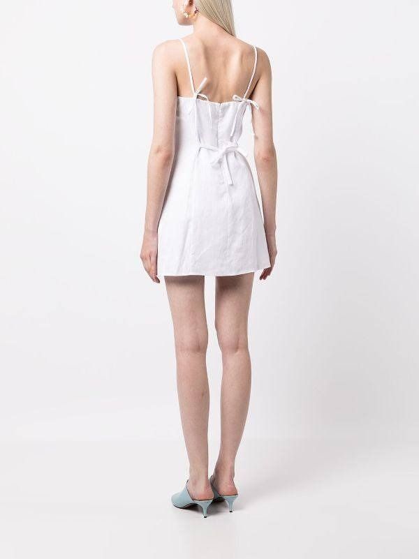 Reformation Tovianna Linen Mini Dress, Women's Fashion, Dresses & Sets,  Dresses on Carousell