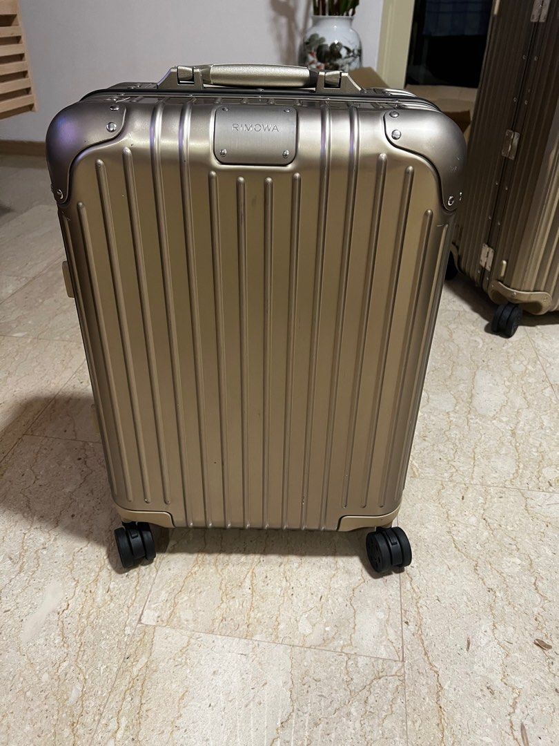 Rimowa limited edition cabin sized Luggage, Hobbies Toys, Travel