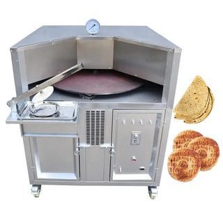 Rotary disk bread oven Gas
