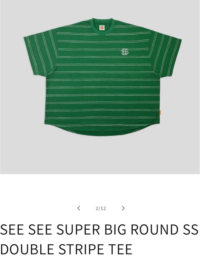 SEESEE SUPER BIG ROUND SHORT-SLEEVE TEE SEE SEE - Super Big Short