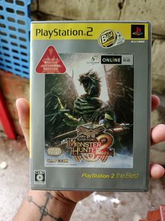 SONY PlayStation 2 PS2 Monster Hunter 2 Complete Set Japan Import NTSC-J Tested