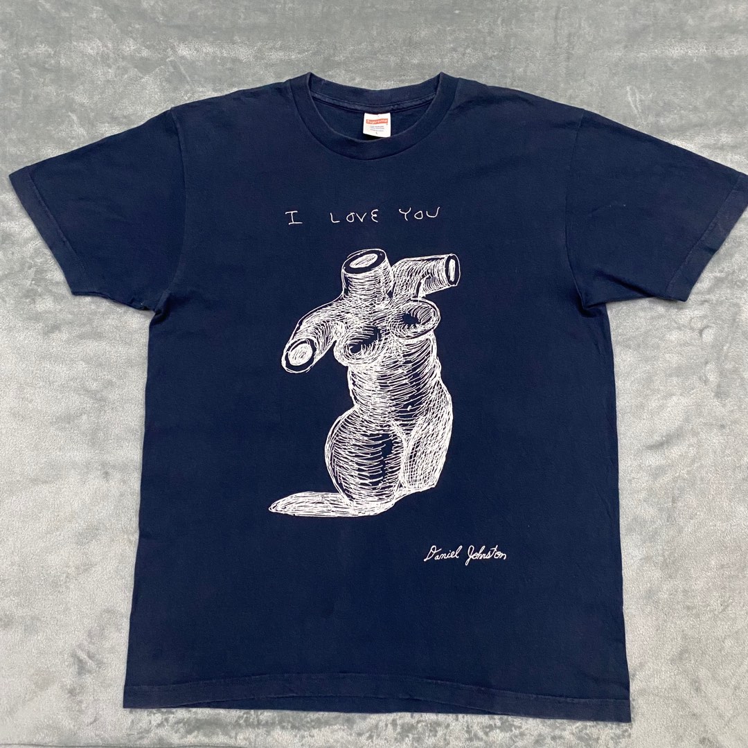 Supreme Daniel Johnston Tee Men s Fashion Tops Sets Tshirts Polo Shirts on Carousell