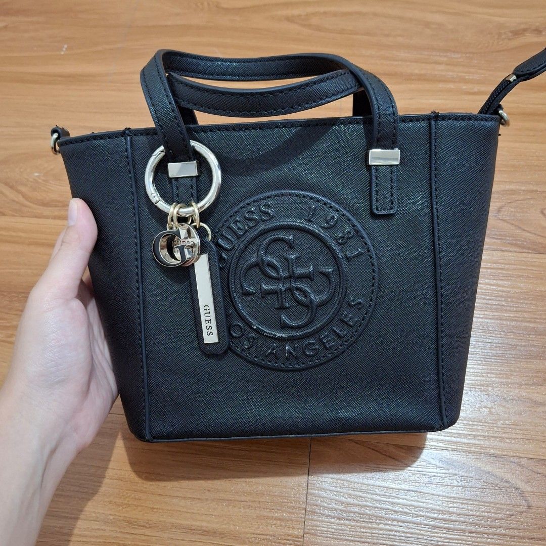 Tas Guess Celestine Mini Tote Black