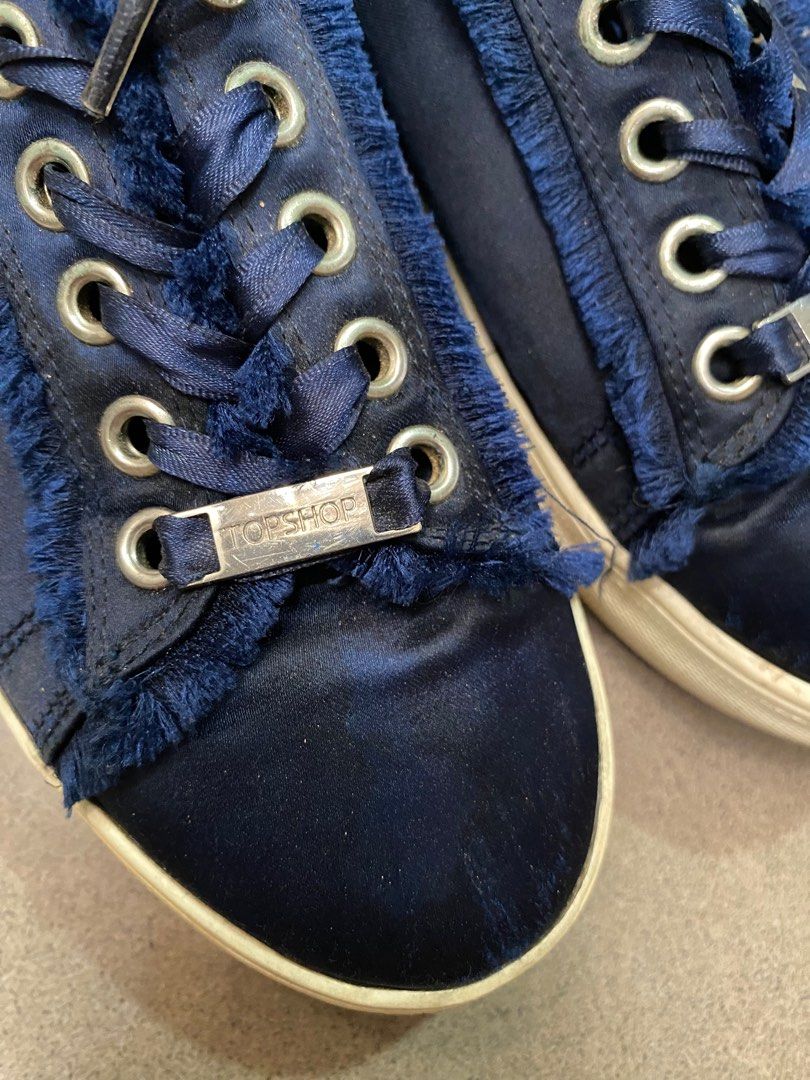Topshop blue shoes cheap