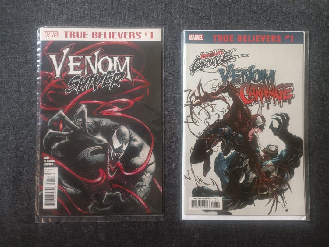 True Believers Comic - Venom (Category: Comics & Manga) located in Cavite. Submitted by _aele3 (Listing ID 1305493040, Image 1). Description: 550 for 2 ( get all) wysiwyg last price Just PM me Thank you so much.