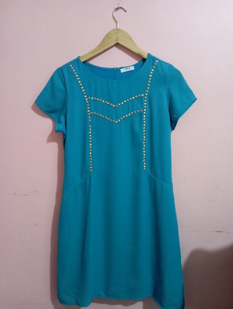Unica Hija Blue Dress Women s Fashion Dresses Sets Dresses on Carousell