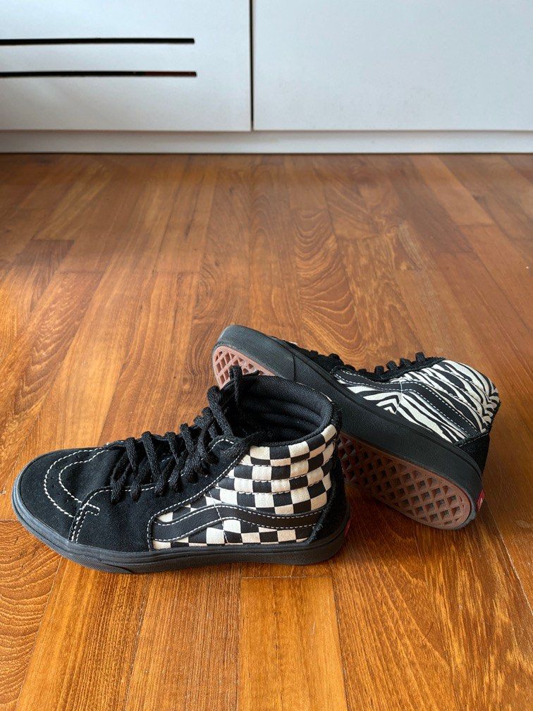 Vans Comfycush Sk8 Hi Luxury Sneakers Footwear on Carousell