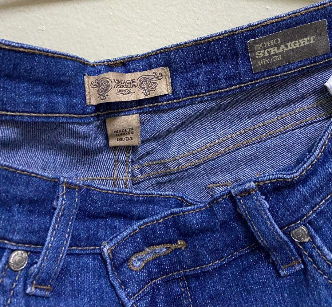 Vintage America Plus Size Jeans Women s Fashion Bottoms Jeans Leggings on Carousell