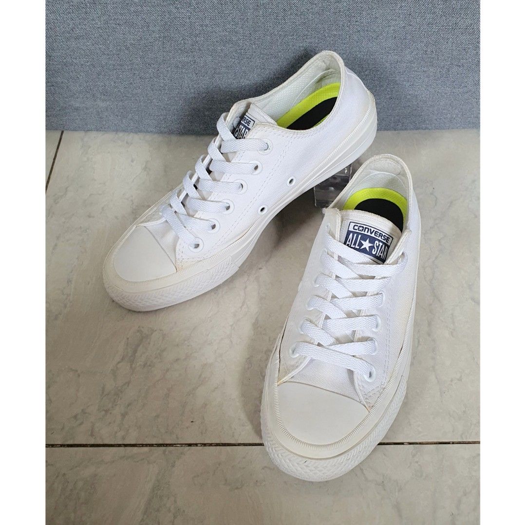 White converse with lunarlon online