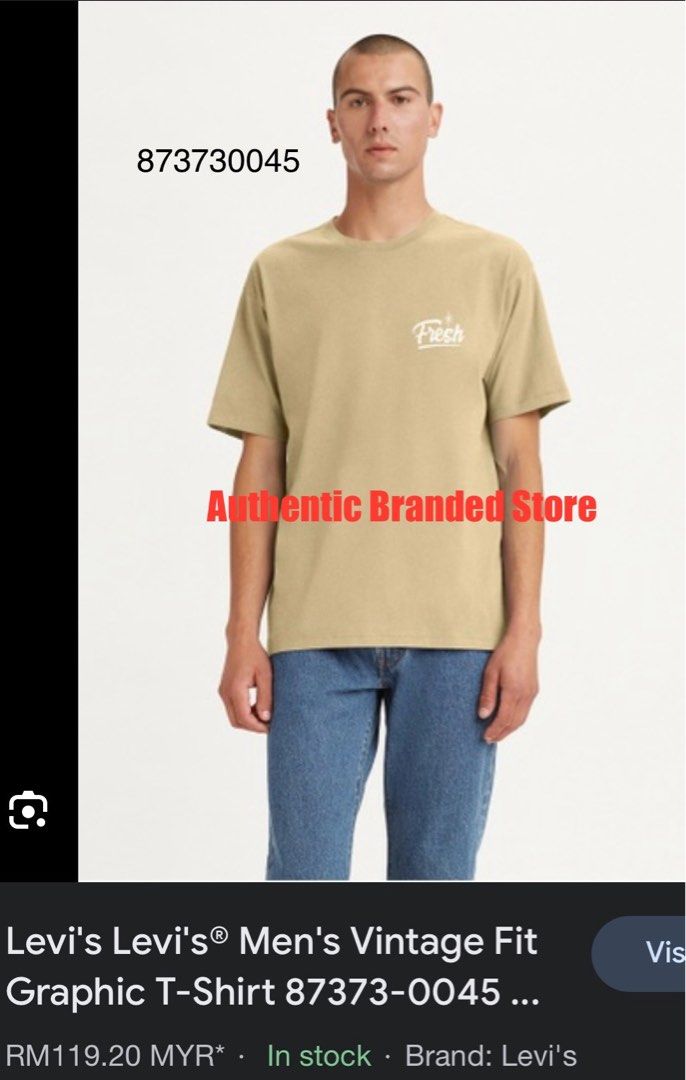 XS S M L XL Levis Original Men s Fashion Tops Sets Tshirts Polo Shirts on Carousell