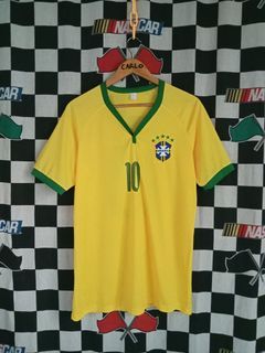 Y2k brazil football jersey