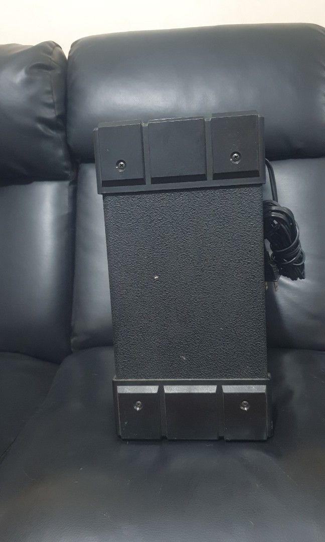 Yamaha VX10 Guitar Amp, Black (Category: Soundbars, Speakers & Amplifiers) located in Marilao. Submitted by khilluwa (Listing ID 1305422337, Image 3). Description: Yamaha VX10 Guitar Amp, Black Amplifier (Japan Surplus) like new Best for practice amplifier, It is equipped with a gain control that handles everything from clean to distortion. It also has a headphone jack for producing sound to headphones. It is truly an amplifier that looks like it