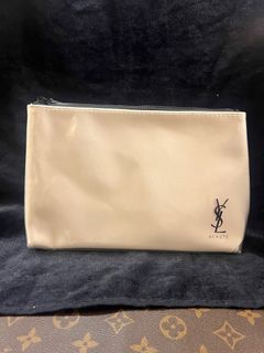 YSL Yves Saint Laurent Beaute Cosmetic Make Up Toiletries Bag Pouch