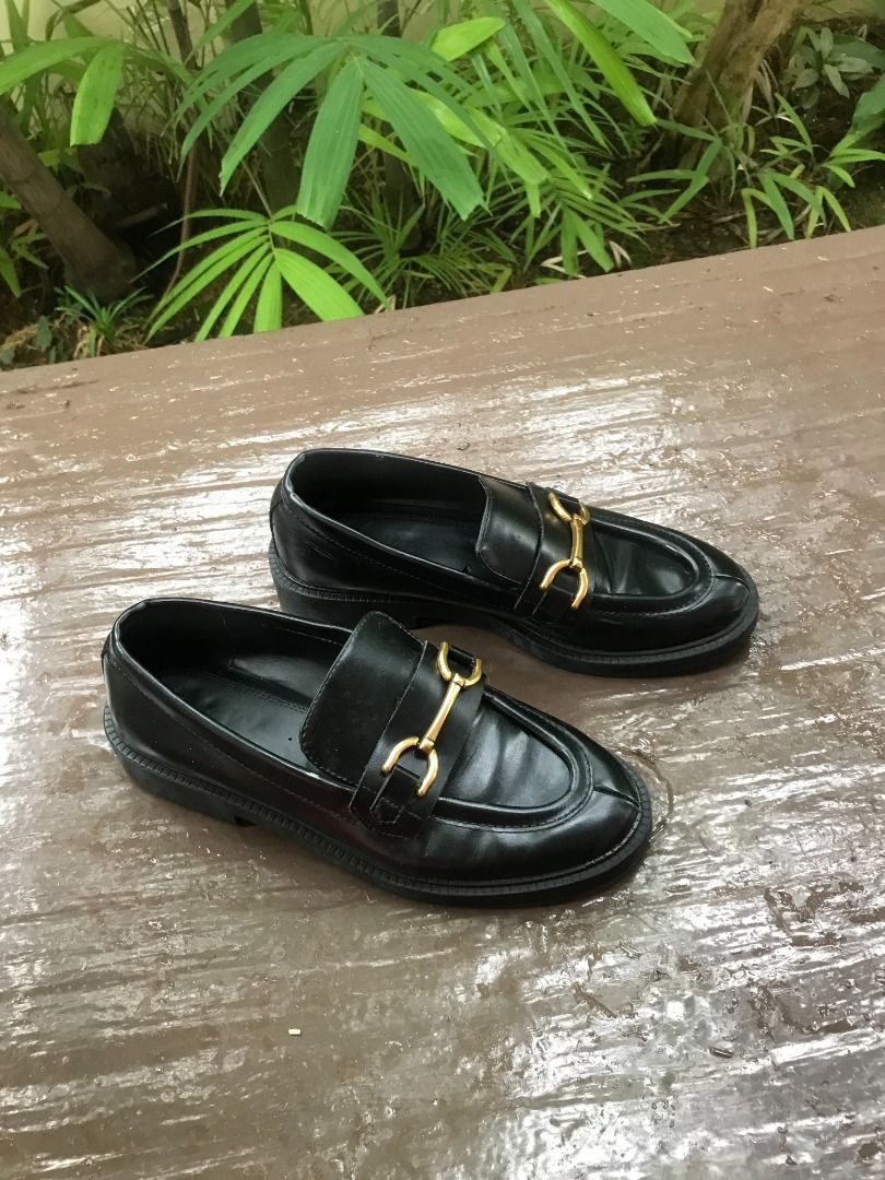 Zara black shoes womens sale